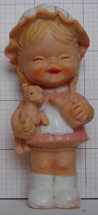 Pouet pouet Fillette bébé chèvre