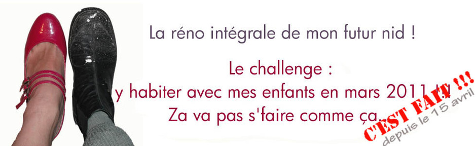 la réno intégrale de ma maison, le challenge !!!!