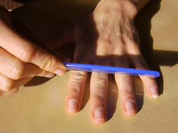 Je pratique 'le massage avec peigne' ! Je pratique 'le massage avec peigne' !