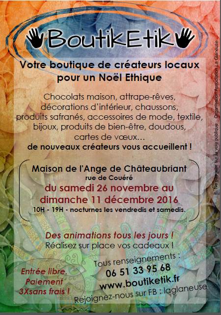 la BoutikEtik... l'achat conscient local